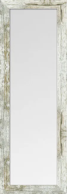 Espejo enmarcado rectangular Harry beige 154 x 52 cm