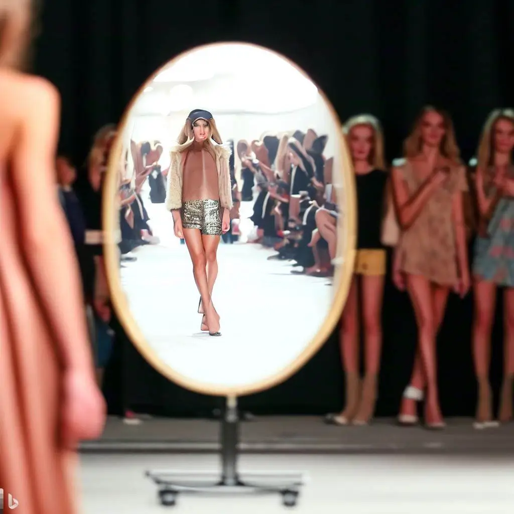 Los espejos en la moda: Reflejando Estilo y Elegancia
